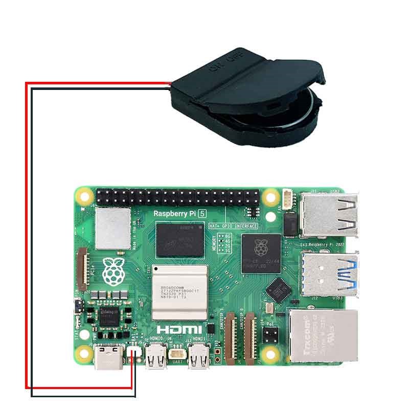Raspberry Pi 5 RTC Battery Box - Argon One V3 M.2 Nvme Case ulasan dan harga