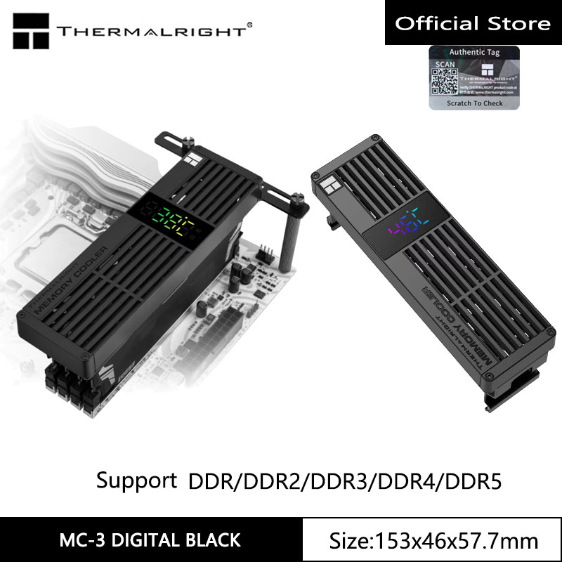 Thermalright MC-3 DIGITAL BLAC - Raspberry Pi Water Cooling Kit ulasan dan harga