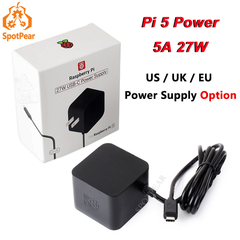 Original Official 5V5A PD Powe - Raspberry Pi 5 8Gb Board ulasan dan harga