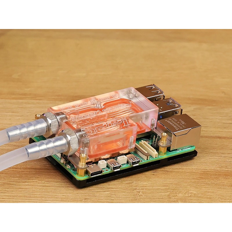 Ultra-Thin Pi 5 CPU Water Bloc - Raspberry Pi Water Cooling Kit ulasan dan harga