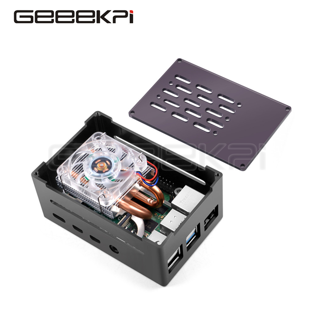 GeeekPi  Aluminum Brick Case B - Argon One V3 M.2 Nvme Case ulasan dan harga