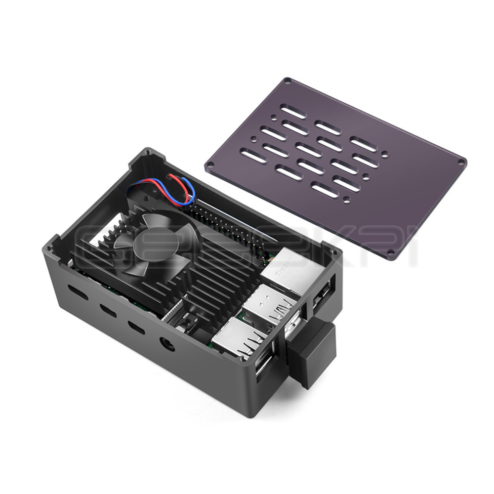 GeeekPi  Aluminum Brick Case B - Argon One V3 M.2 Nvme Case ulasan dan harga